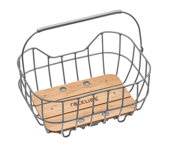 064b4447ba6835536a5279a2581c6160-349304-349304.JPG System Korb Racktime Baskit Breeze 22ltr 47x33x24cm, silber, inkl. SnapitAdapter - Produktbild - 1