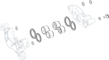Bremssatt.Kolben-Kit SRAM für Guide R/RS/RSC/T1 - Produktbild - 1