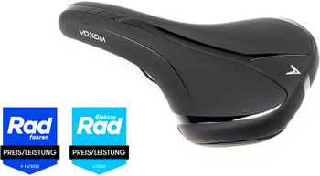 Voxom SA1 Fahrradsattel, City/Comfort, schwarz - Produktbild - 1