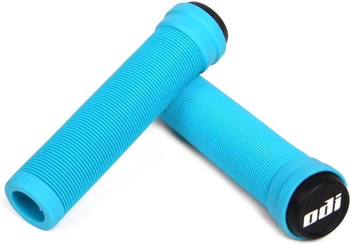 BMX Griffe Longneck SL Flangeless aqua-blau, 135mm - Produktbild - 1