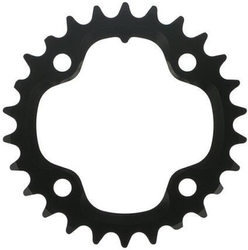 Kettenblatt MTB 26 Z. S1 2x10-fach 80mm LK,aluminium,schwarz - Produktbild - 1