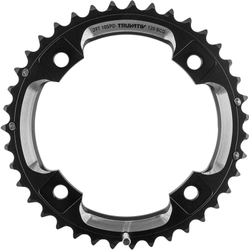 Kettenblatt MTB 42T S2 120 AL6 Blast Black, L-Pin GXP CNC 2x10 - Produktbild - 2
