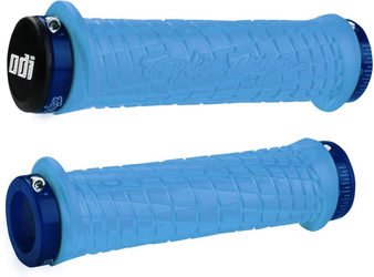 MTB Griffe Troy Lee Designs Lock-On hellblau / blau - Produktbild - 1