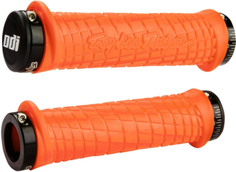 MTB Griffe Troy Lee Designs Lock-On orange / schwarz - Produktbild - 1