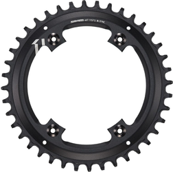 Kettenblatt SRAM X-Sync Apex1 11-f. 40Z,asymmetrisch,Alu,schwarz,110mmLK - Produktbild - 1