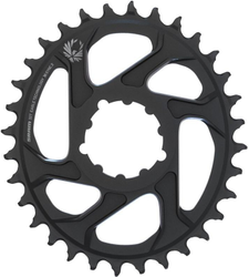 Kettenblatt SRAM X-Sync2 Eagle Boost 12f 32 Z.oval schwarz, Alu, offset 3mm, DM - Produktbild - 1