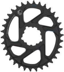 Kettenblatt SRAM X-Sync2 Eagle Boost 12f 34 Z.oval schwarz, Alu, offset 3mm, DM - Produktbild - 1 Kettenblatt SRAM X-Sync2 Eagle Boost 12f 34 Z.oval schwarz, Alu, offset 3mm, DM - Produktbild - 1