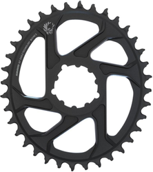 233532-7c59afb7c32c0fbec604d4dfd340597b-357128.jpg Kettenblatt SRAM X-Sync2 Eagle Boost 12f 36 Z.oval schwarz, Alu, offset 3mm, DM - Produktbild - 1