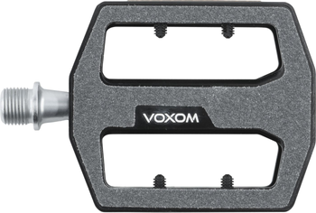 Voxom Touring PE14 Fahrradpedale mit CrMo-Achse, Industrielagern und integrierten Reflektoren, schwarz - Produktbild - 3