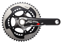 2670-964f7201303222fb2fa415af67a4b5cc-358124-358124.jpg SRAM Red 22 Kurbelgarnitur 175 mm, 50-34 Zähne, 2x11-fach, BB30 - Produktbild - 1