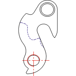 Schaltauge B1137, CENTURION
Schaltauge passend für CENTURION Räder. Genaue Kompatibilität siehe unten.
VE: 1 Stk - Produktbild - 1