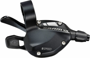 Trigger-Schalter hinten X5 9-fach 1:1 00.7015.198.010 schwarz - Produktbild - 1
