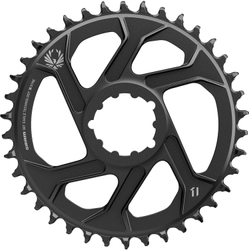 Kettenblatt SRAM X-Sync2 Eagle Boost 12f 38 Z, schwarz, Alu, Direct M, offset 3mm - Produktbild - 1