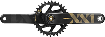 SRAM XX1 Eagle Kurbelgarnitur, 175 mm, 34 Zähne, DUB-Welle, gold, Direct Mount, ohne Innenlager - Produktbild - 1