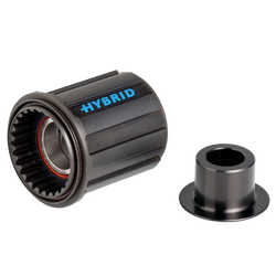 Freilauf/Rotor Umrüstkit Hybrid Shimano für Ratchet, DT SWISS
Shimano MTB, Material: Stahl, Ausführung: Standard mit Standard-Lagern, mit Endkappe
Farbe: Schwarz, Gewicht: 117 g, VE: 1 Kit - Produktbild - 1