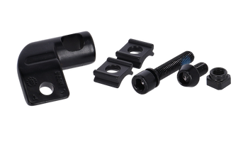 Adapter Brems- zu Shifter-/Dropperhebel, TRP
HD 3.3: Von Shimano I-Spec B auf SRAM Matchmaker Standard, links
Farbe: Schwarz, VE: 1 Stk. - Produktbild - 1