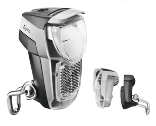 Busch & Müller Akku-Scheinwerfer LUMOTEC IQ EYRO schwarz/grau - Produktbild - 1