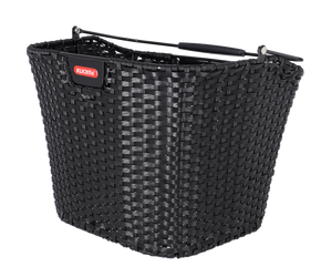 Vorderradkorb KLICKfix Structura 35x26x25cm,sw, geflochten,o. Adapter - Produktbild - 1