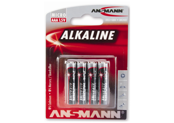 Ansmann Batterie Typ AAA / Mignon VE 4 Stück - Produktbild - 1