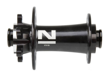 Novatec D791Sb/A-15 Vorderradnabe 3in1 15 mm Achse 100 mm Einbaubreite 32 Loch Sidecap Schwarz - Produktbild - 1