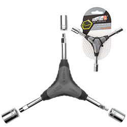 Drei-Arm-Schlüssel TB-YY25, 6 in 1 SuperB Premium - Produktbild - 2