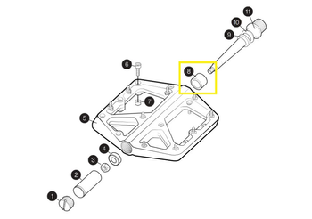 Crankbrothers Pedal Igus Gleitlager - Produktbild - 1