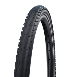 Schwalbe Silento 26x1.75 Drahtreifen Active Line SBC Schwarz mit Reflexstreifen - Produktbild - 1