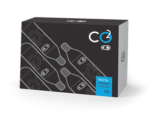 Crankbrothers CO2 Kartuschen 20g, mit Gewinde, Refillpack 30 St. - Produktbild - 1 Crankbrothers CO2 Kartuschen 20g, mit Gewinde, Refillpack 30 St. - Produktbild - 1