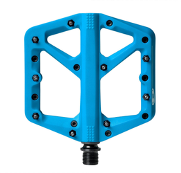 CRANKBROTHERS STAMP 1 LARGE PLATTFORM-PEDAL, BLUE - Produktbild - 1