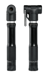 Crankbrothers Sterling S Handpumpe, inkl. Rahmenhalter, Midnight Edition black - Produktbild - 1 Crankbrothers Sterling S Handpumpe, inkl. Rahmenhalter, Midnight Edition black - Produktbild - 1