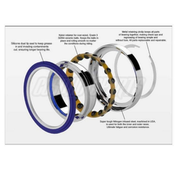 Enduro Bearings 18307 CXD MR LLB CN XD-15 Ceramic Lager, 18x30x7 - Produktbild - 1