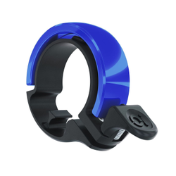 12217KN-01-370527-1-370527.jpg Knog Oi Classic Large Fahrradklingel, 23.8 <br>- 31.8mm, black/blue - Produktbild - 2