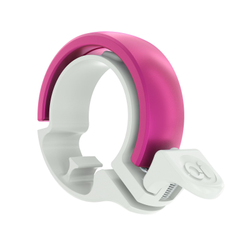 Knog Oi Classic Large Fahrradklingel, 23.8-31.8mm, white/pink SALE - Produktbild - 2