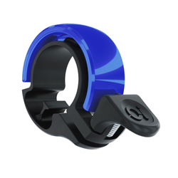 Knog Oi Classic Small Fahrradklingel, 22.2mm, black/blue - Produktbild - 2