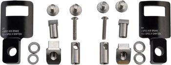Problem Solvers ReMatch Adapter 1.2, Shimano I-Spec II Shifter/I-Spec A/B Bremse, paar, black - Produktbild - 1