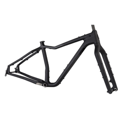 SALSA MUKLUK CARBON FATBIKE RAHMENKIT, 26", XS, BLACK/GREY - Produktbild - 1