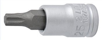 Unior 187/2TX Schraubendreher-Einsatz mit TX-Profil, 1/4", TX25 - Produktbild - 1