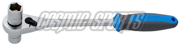 Unior Kurbelratsche 3/8 Zoll 1621/1BI, Steckschlüssel 14 x 15mm 2022 A, blue SALE - Produktbild - 1