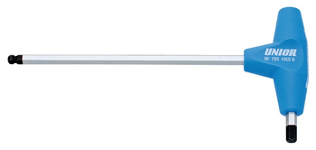 Kugelkopf-Sechskantstiftschlüssel Unior mit T-Griff 2,5mm, 193HXS - Produktbild - 1