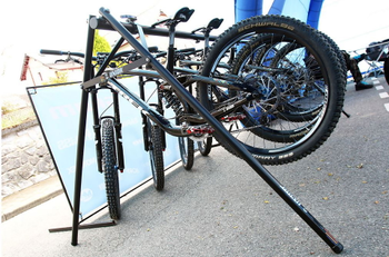 Event Fahrradständer Unior für 10 Fahrräder, 1693F - Produktbild - 1