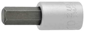 Unior 236/2HX Schraubendreher-Einsatz für Innenseachkantschrauben, 3/8", 6mm - Produktbild - 1