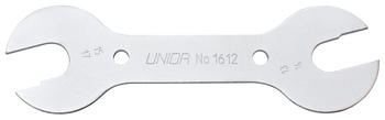 Unior 1612/2 Doppelkonusschlüssel, 13/14x15/17mm - Produktbild - 1
