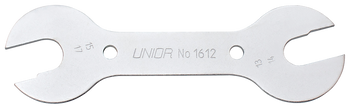 Unior 1612/2 Doppelkonusschlüssel, 13/14x15/16mm - Produktbild - 1