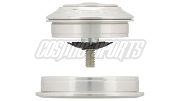 White Industries Tapered Steuersatz, 1 1/8"-1.5", ZS44/28.6 | ZS56/40, polished silver - Produktbild - 1
