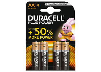 Duracell Batterien PLUS POWER AA 4Stk. - Produktbild - 1