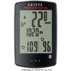 FA003524102-374968-374968.jpg CATEYE Fahrradcomputer Padrone Digital Schwarz - Produktbild - 1