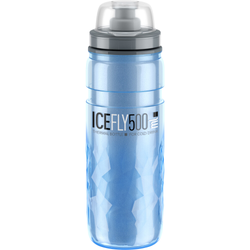 Elite Thermo-Trinkflasche mit Schutzkappe ICE FLY blau 500ml - Produktbild - 1