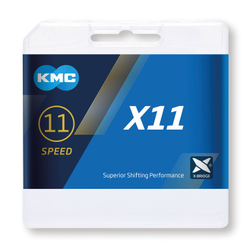 KMC X11 silber/schwarz 118-Glieder 11-fach - Produktbild - 1