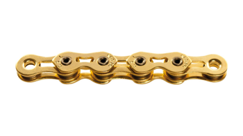 KMC Kette K1SL Narrow Ti-N gold 100 Glieder 1-fach - Produktbild - 1