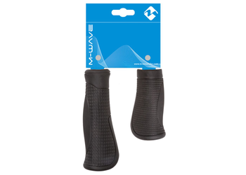 M-WAVE Komfortgriff Cloud Base 2 95mm rechts und 130mm links schwarz - Produktbild - 1